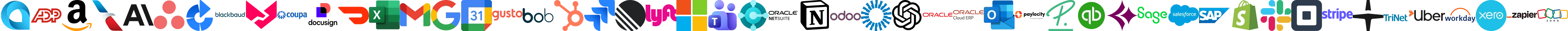 Connected software and screening integrations