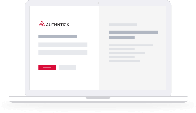 AuthNTick Dashboard